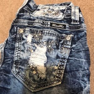 Miss me acid wash jeans